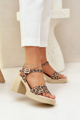 Heel sandals model 210703 Step in style