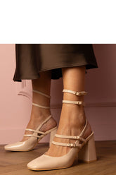 Block heel pumps model 213751 PRIMO