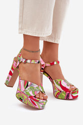 Heel sandals model 214389 Step in style