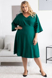 Plus size dress model 168958 Karko