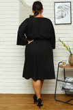 Plus size dress model 168959 Karko