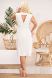 Plus size dress model 183395 Karko