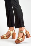  Heel sandals model 196986 PRIMO 