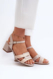  Heel sandals model 197096 Step in style 