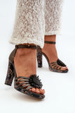  Heel sandals model 198879 Step in style 