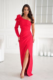  Long dress model 202375 Bicotone 