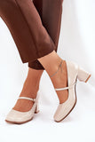  Block heel pumps model 211086 Step in style 