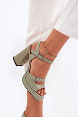  Heel sandals model 212825 Step in style 