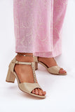  Heel sandals model 213161 Step in style 