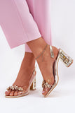  Heel sandals model 213182 Step in style 
