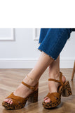  Heel sandals model 213413 PRIMO 