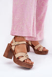  Heel sandals model 214391 Step in style 