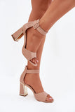  Heel sandals model 214392 Step in style 