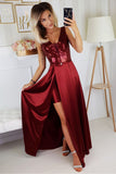  Long dress model 151607 Bicotone 