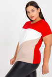  Plus size T-shirt model 166733 Relevance 