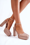  Heel sandals model 173739 Step in style 