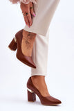  Block heel pumps model 177683 Step in style 